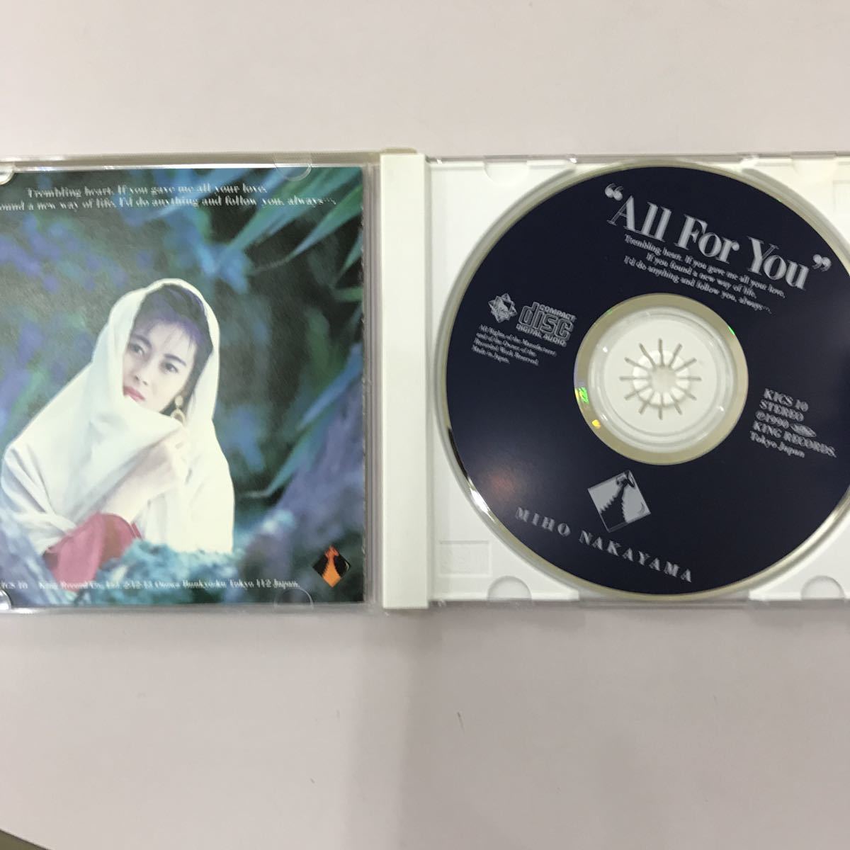 CD 中古☆【邦楽】中山美穂 AII For You