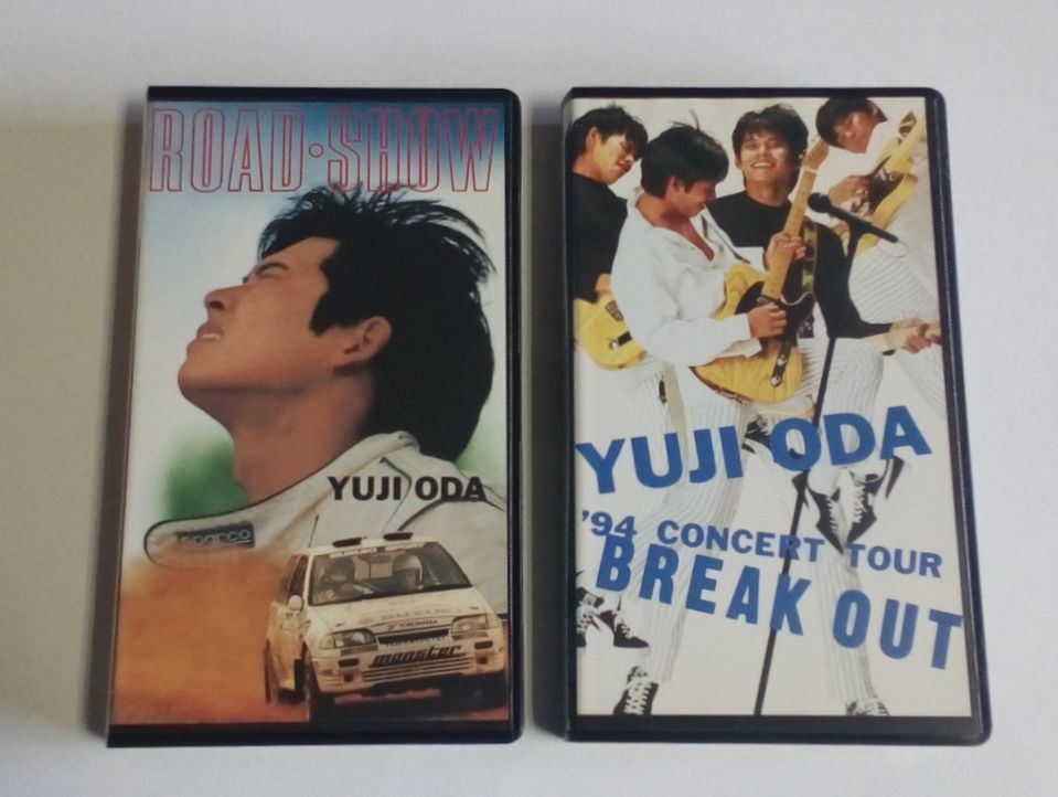 【中古VHS】 織田裕二 『ロード・ショウ』『'94 コンサートツアー　BREAK OUT』_画像1