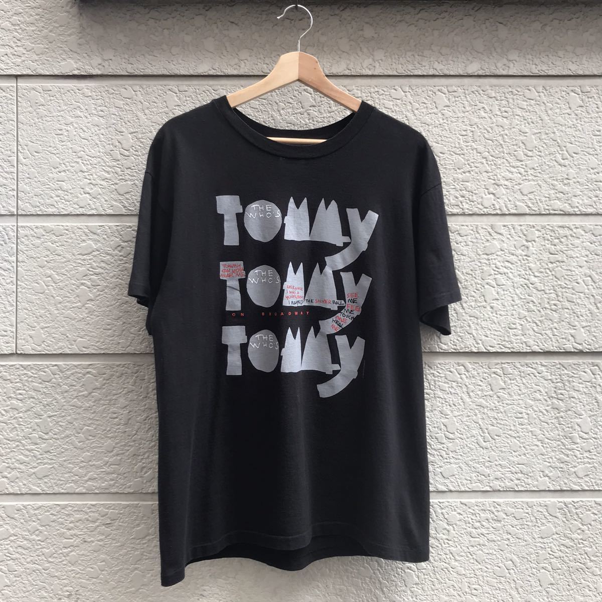 とっておきし福袋 USA 90s 希少 The Lサイズ vintage シングルステッチ ザ・フー バンドt ミュージカルt Tommy Who's Tシャツ