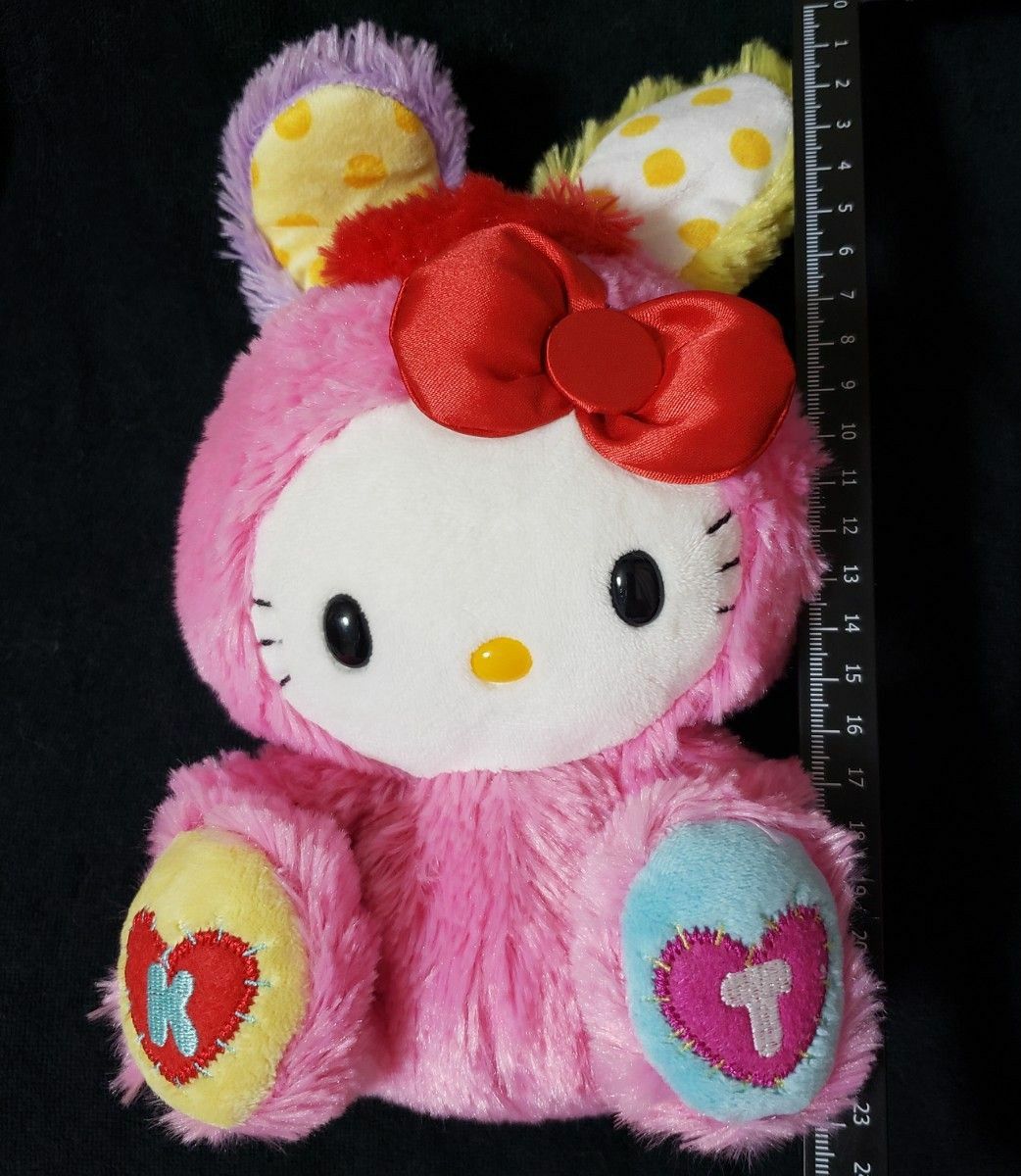 ハローキティ カエルデザイン ぬいぐるみ 平成レトロ ビンテージ 希少品 希少 平成レトロ 当時物 サンリオ ハローキティ ビビッド