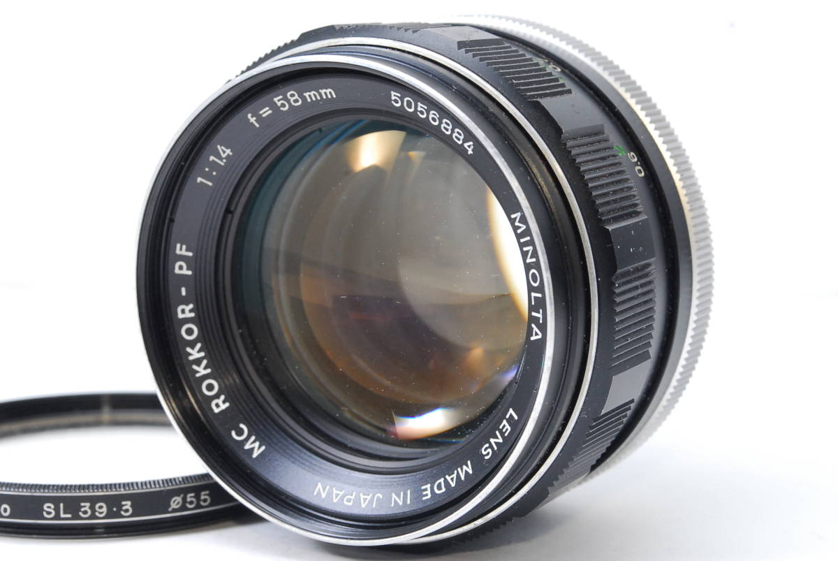 公式サイト 58mm ROKKOR-PF MC MINOLTA ミノルタ 訳ありレンズ F1.4