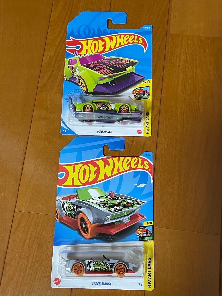 F*M様 Hot Wheels マッドマウス 2台セット 2019年 ホットウィール HWアートカーズ マッドマンガ&トラックマンガ 2