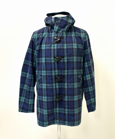 N.HOOLYWOOD エヌハリウッド 伊勢丹限定 レインダッフルコート 38 BLACKWATCH ブラックウォッチ CHECK チェック RAIN DUFFLE COAT Nハリ_画像7