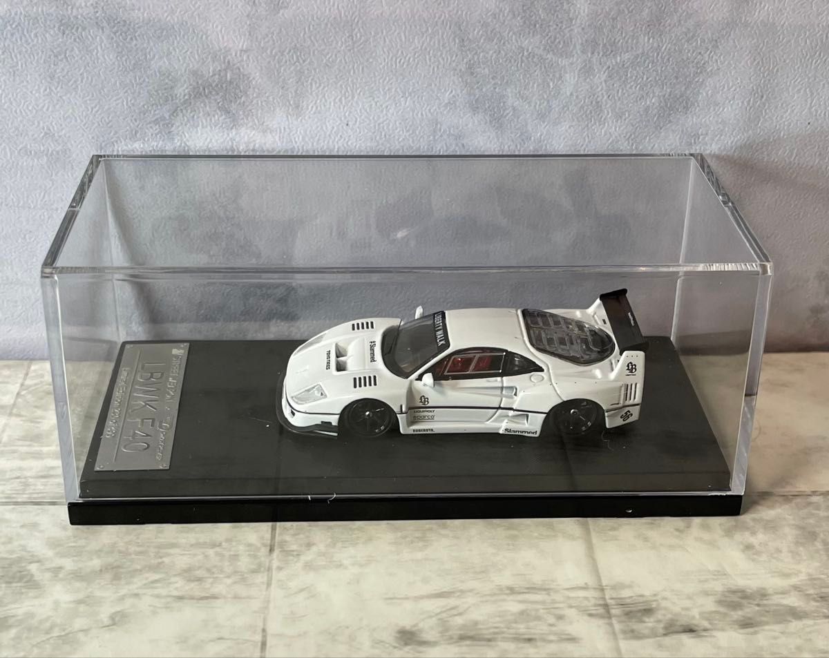 LBWK 1/64 フェラーリF40 限定499台生産シリアルナンバー入り フェラーリF40 LBWK 1/64 STREET WEAPON 499台限定品 シリアル