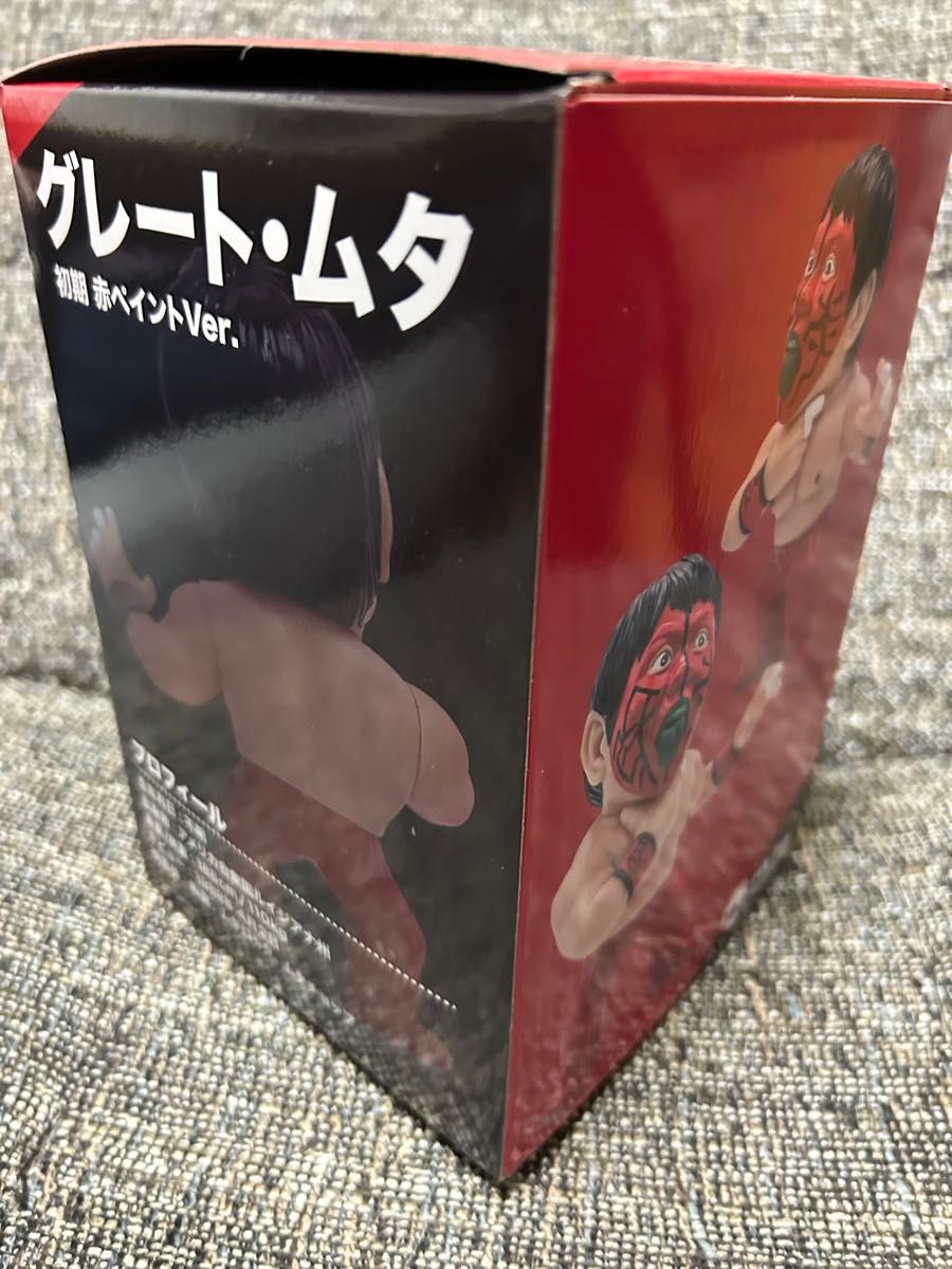 16dソフビ グレート・ムタ 武藤敬司 ジュウロクホウイ 16dソフビコレクション グレート・ムタ 初期 赤ペイントver HAO
