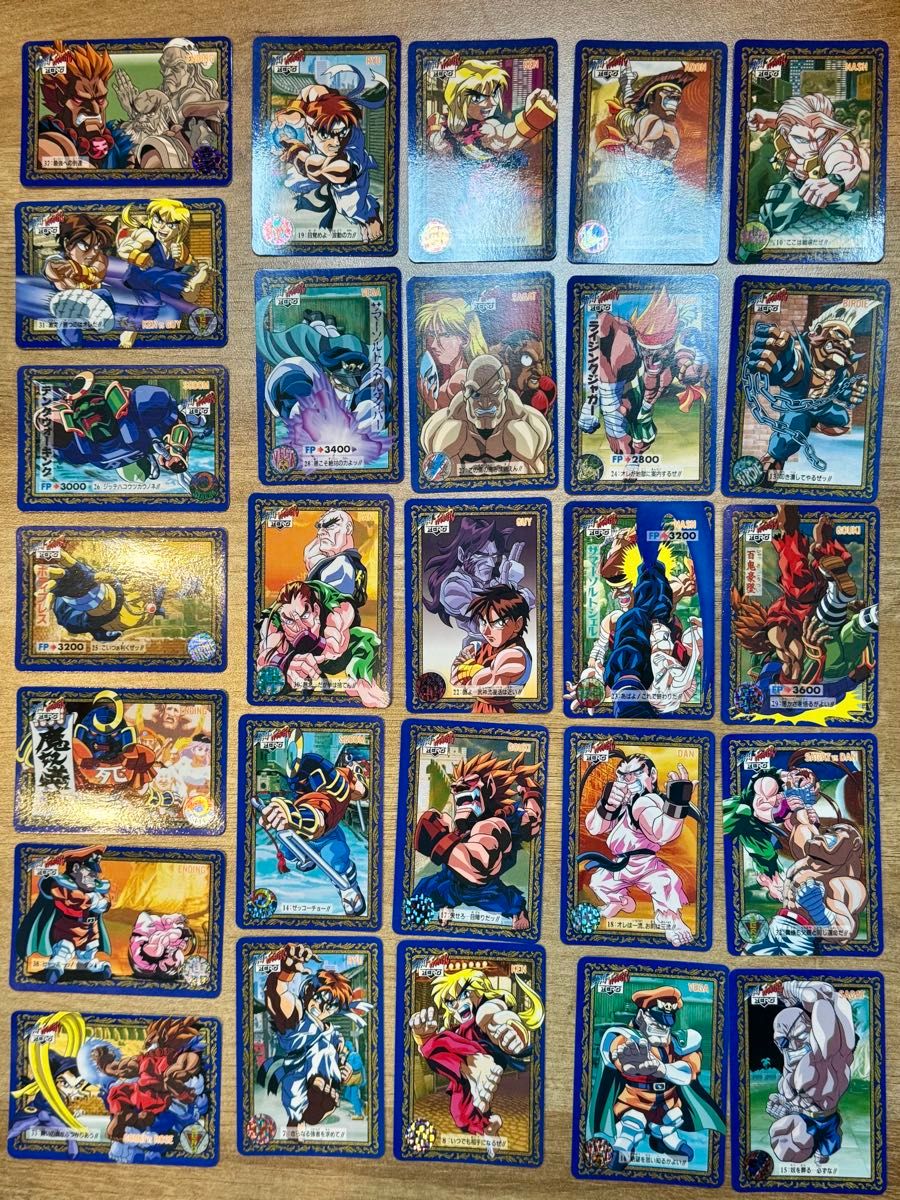 ストリートファイターⅡ カードダス27枚 セット カードダス ストリートファイターZERO 27枚セット|Yahoo!フリマ