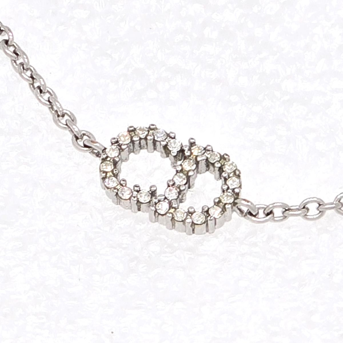 【ホワイトクリスタルの縁取り♡】DIOR ブレスレット DIOR クレール ディー リュヌ ブレスレット ホワイト クリスタル
