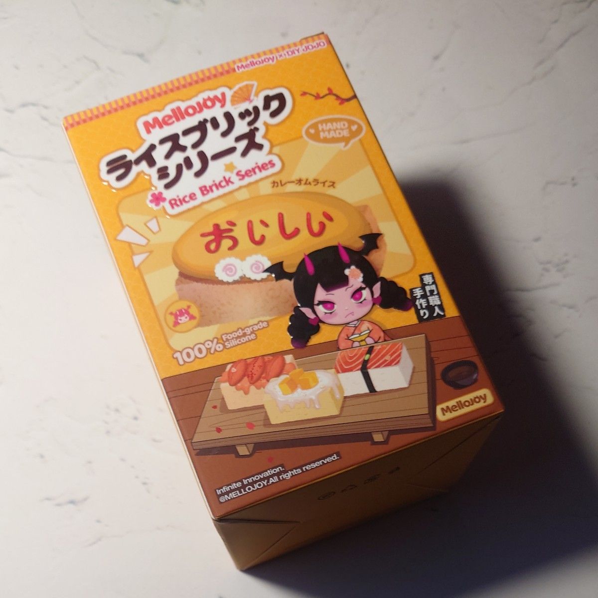 Mellojyとろんスクイーズ ライスブリックシリーズ 4点 紙袋付 MELLOJOY スクイーズ とろんスクイーズ ライスブリックシリーズ