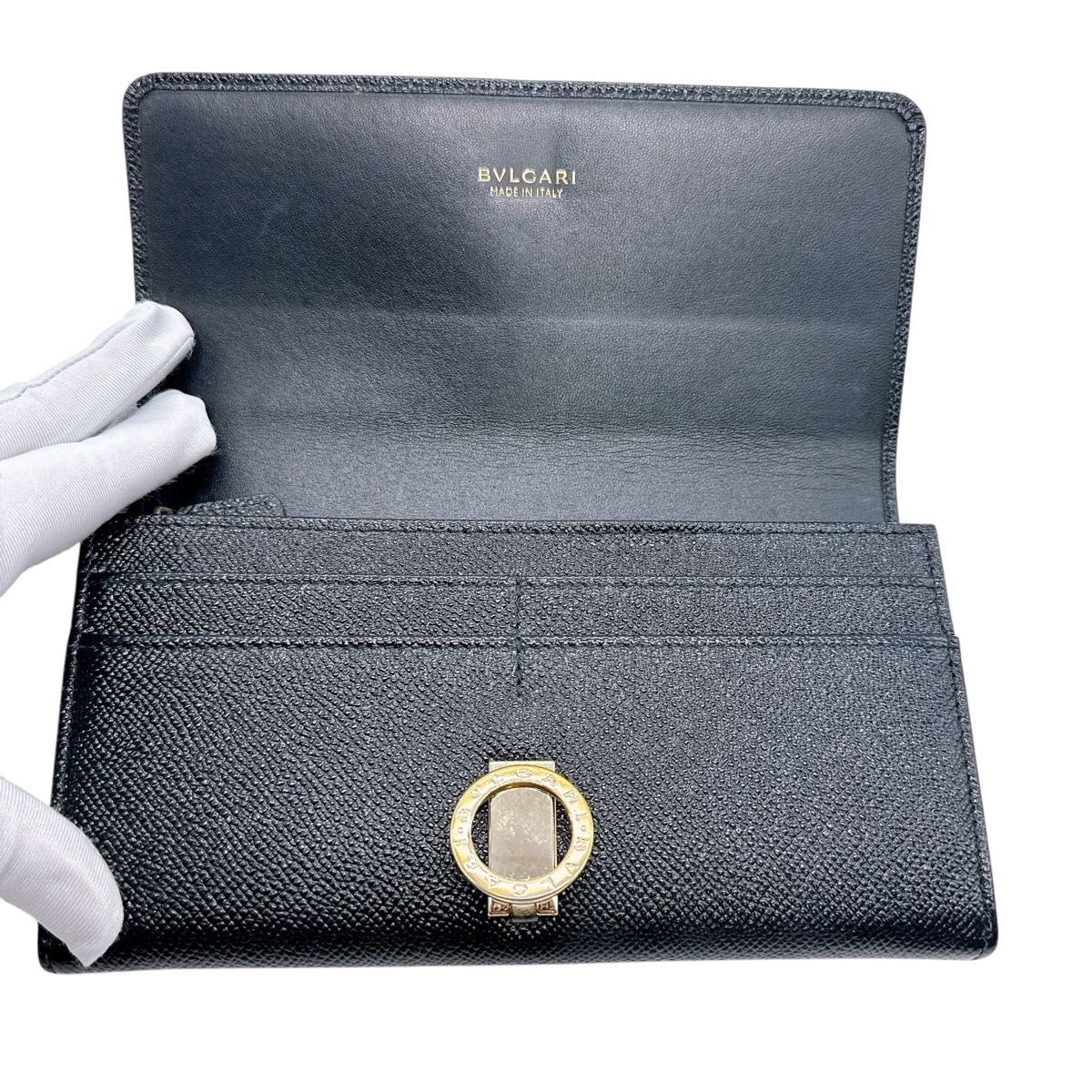 ブルガリ レザー ブルガリ 長財布 ブルガリ レザー ブルガリブルガリ 長財布 BVLGARI 美品