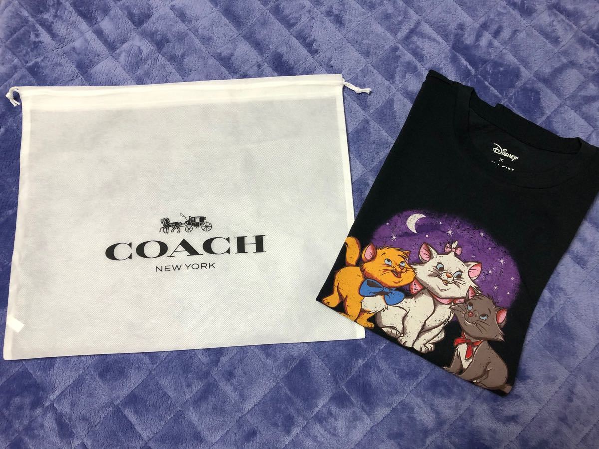 PayPayフリマ｜コーチ COACH マリーちゃんTシャツ ディズニーコラボ