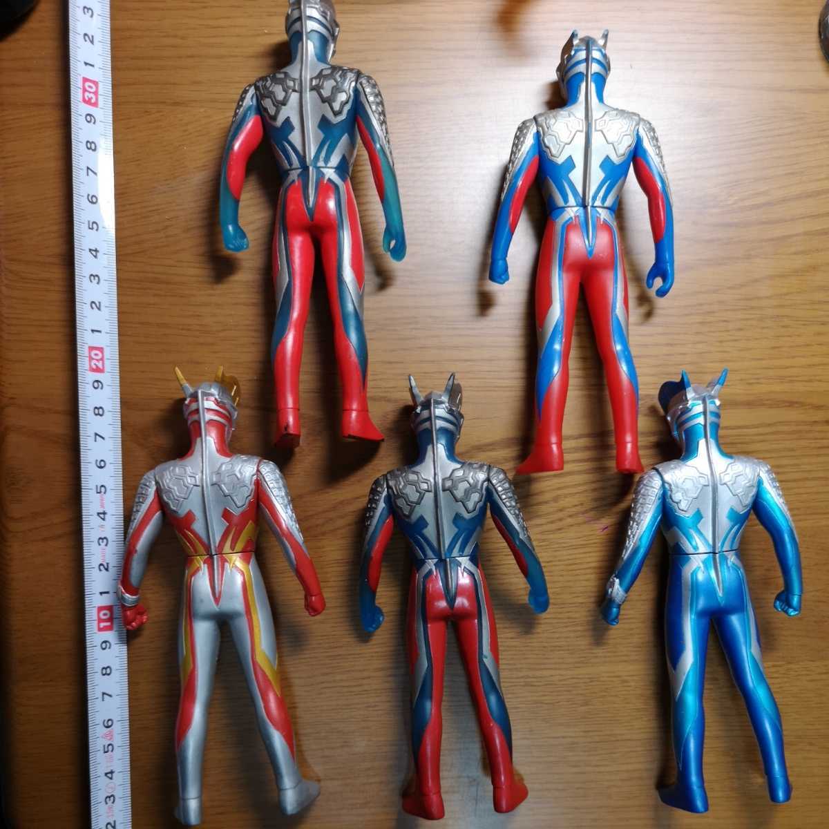 ウルトラマン ウルトラヒーローシリーズ ウルトラマンゼロ　ストロングコロナゼロ　ルナミラクルゼロ　限定ソフビ　フィギュア　5体 セット_画像2