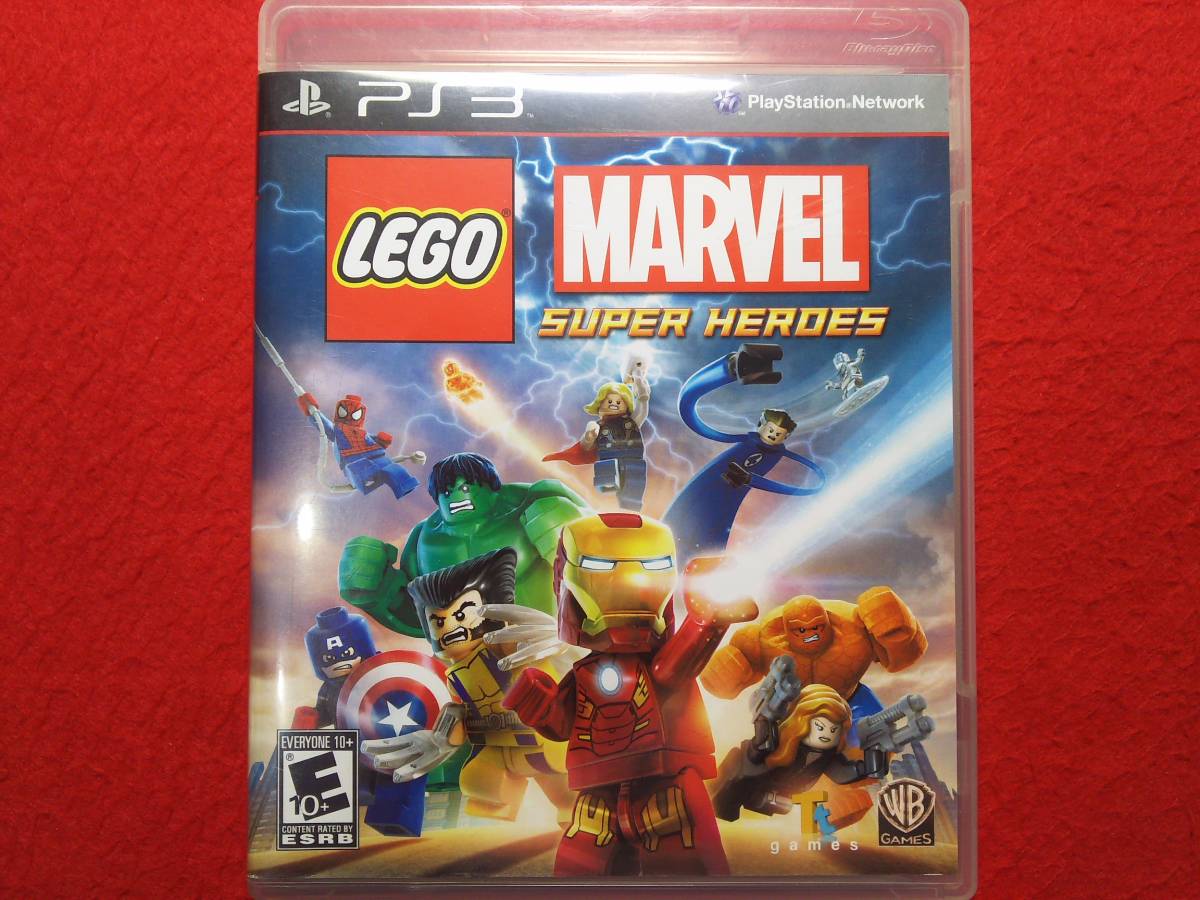 ★即決★　LEGO　マーベル　スーパーヒーローズ　PS3　ソフト　198　レゴ　MARVEL　SUPER　HEROES_画像1