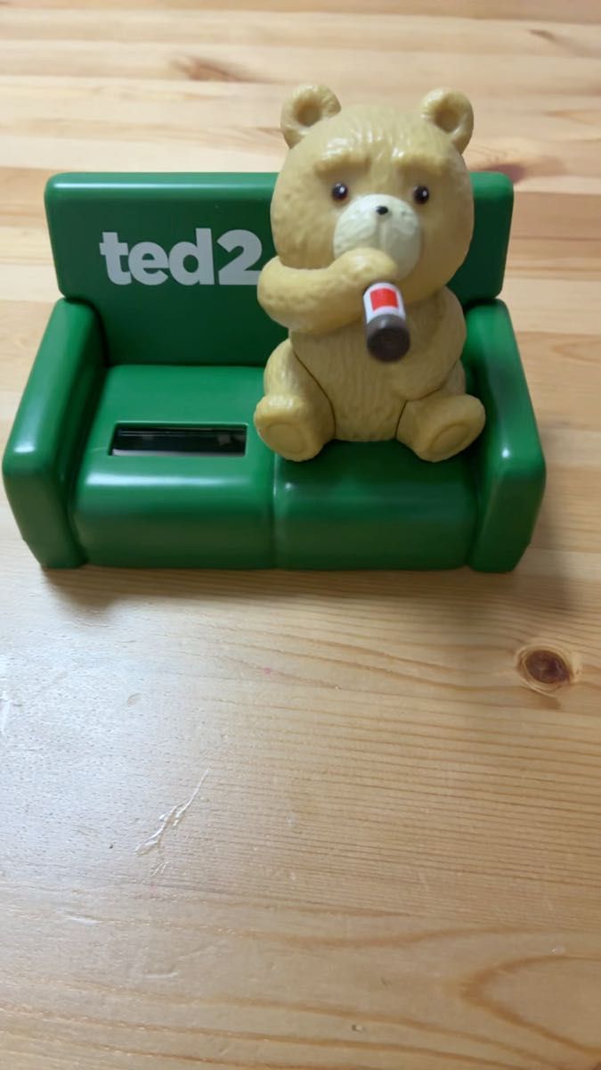 ラウンドワン限定!非売品!ted2 ソーラパネル フィギュア UFOキャッチャー景品!美品