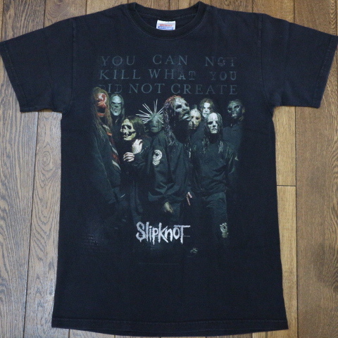 00s Slipknot You Cannot Kill Tシャツ S ブラック スリップノット フォト ロゴ メタル バンド ロック metallica korn pinkfloyd anthrax_画像1