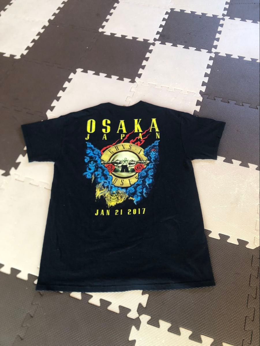 GUNS N' ROSES 2017 大阪限定 TシャツMサイズ【未使用】 Mほぼ未使用 2017年Guns N' Roses大阪限定Tシャツ|Yahoo!フリマ