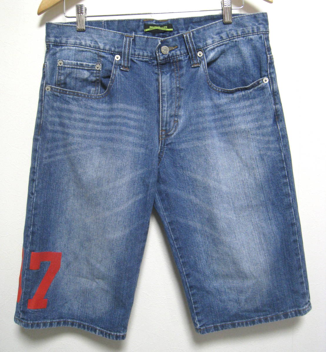 Banana Seven バナナセブン デニム ショートパンツ プリント ハーフパンツ メンズ サイズl インディゴ ブルー Buyee Buyee Japanese Proxy Service Buy From Japan Bot Online Banana Seven バナナセブン デニム ショートパンツ プリント ハーフパンツ メンズ サイズl インディゴ ブルー Buyee Buyee Japanese Proxy Service Buy From Japan Bot Online