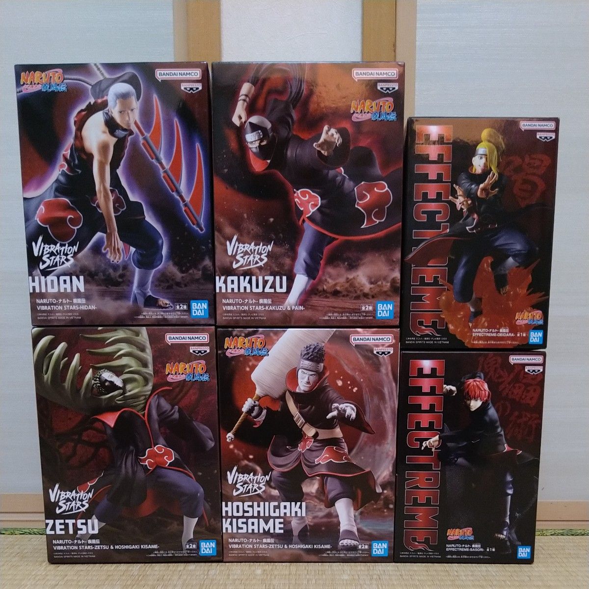 NARUTO VIBRATION STARS 角都 ゼツ 鬼鮫 デイダラ サソリ ナルト VIBRATION STARS ゼツ 鬼鮫 角都 デイダラ サソリ