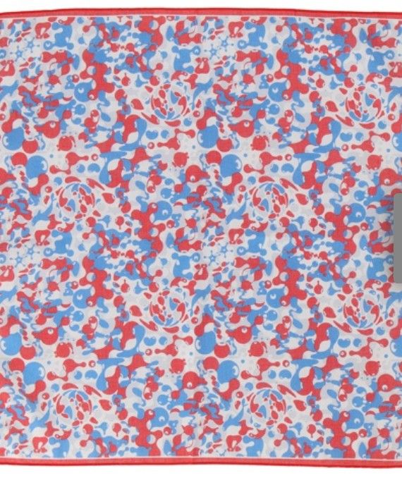 ミャクミャク 大判ハンカチ エレメント WORLD スカーフ 大阪関西