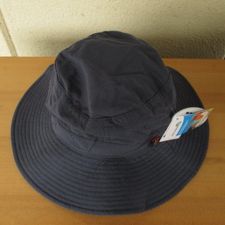 SALE America .. arrival! outdoor . optimum . back cape attaching!ADAMS(USA) Extreme *bake-shon hat! navy :L