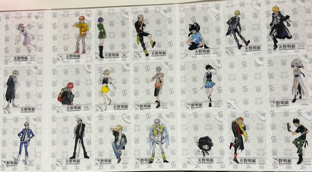 天野明展 The Characters 物販購入特典 天野明展 The Characters 物販購入特典 天野明展 The Characters