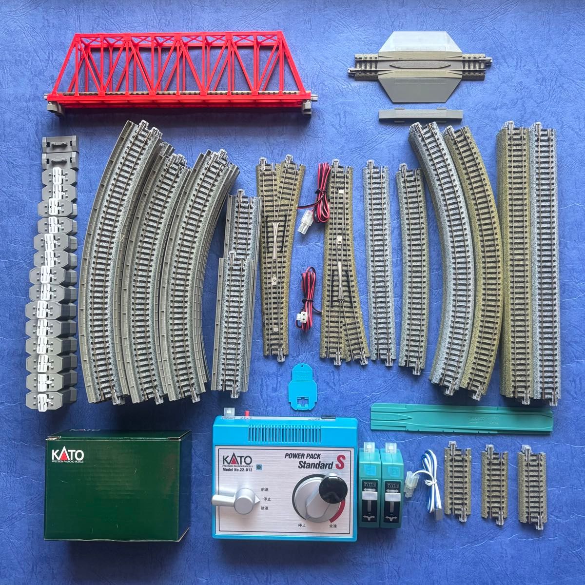 KATO ユニトラック 立体交差 エンドレス レール ポイント 鉄橋 レイアウト KATO ユニトラック 立体交差 エンドレスレールセット ポイント
