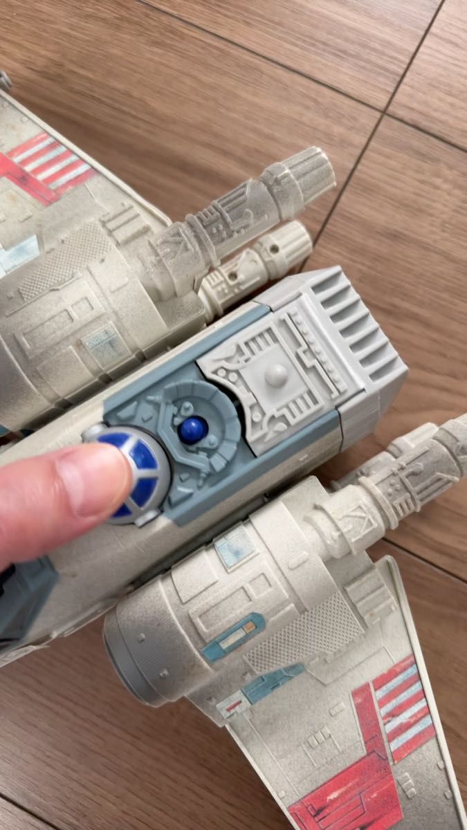 STAR WARS POWER OF THE FORCE ELECTRONIC X-WING FIGHTER 1995 箱付き