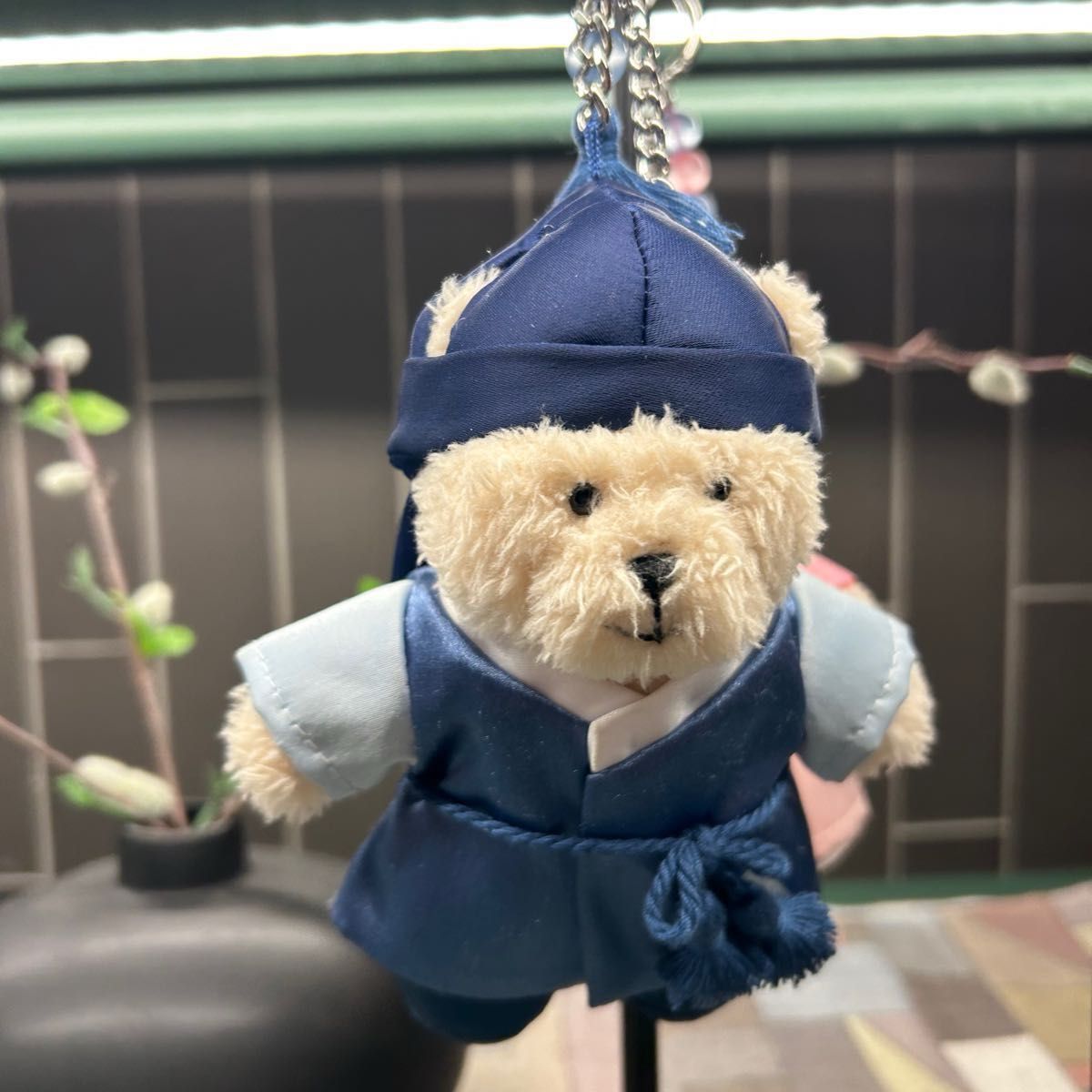 【韓国限定】Starbucks 広蔵市場 ベアリスタ キーチェーン 韓服 スタバ スターバックス 韓国 広蔵市場 限定 ベアリスタ キーチェーン