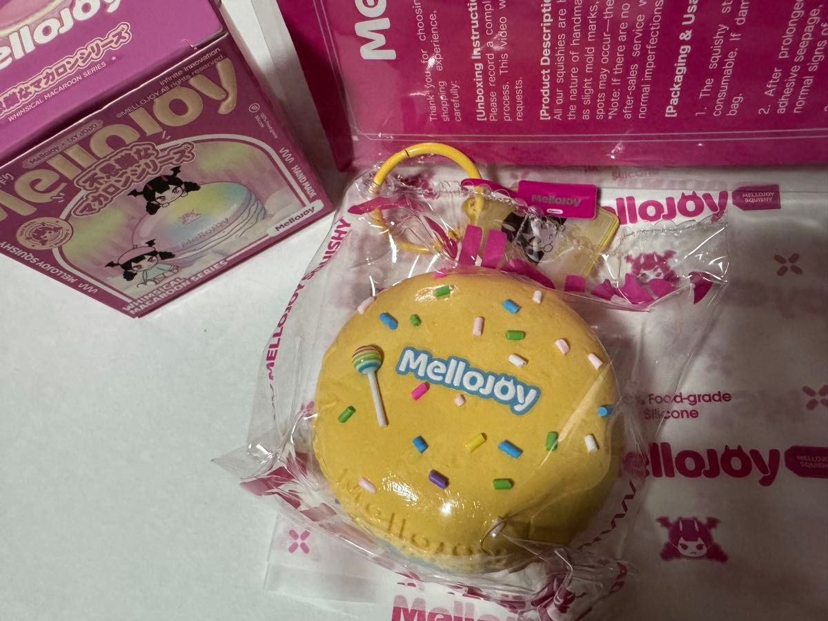 Mellojoy スクイーズ DIYJOJO 4点セット Mellojoy スクイーズ DIYJOJO マカロン レモン JOJO|Yahoo