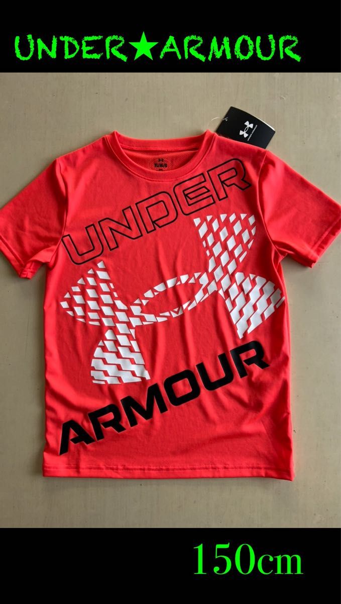 新品 未使用 タグ付き アンダーアーマー 上だけ 新品タグ付 150㎝アンダーアーマーUNDERARMOUR Tシャツ|Yahoo