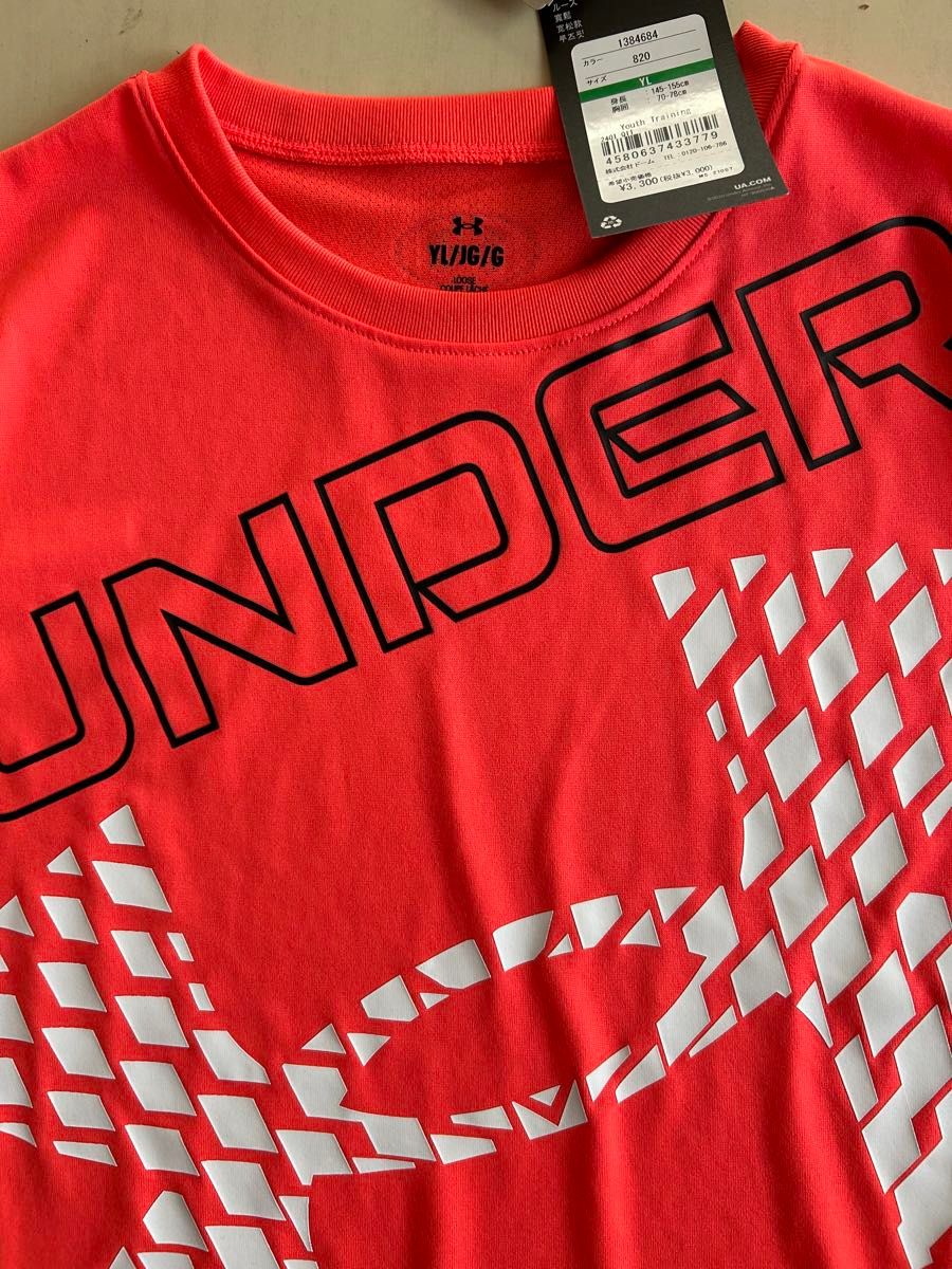アンダーアーマー タグ付き 新品タグ付 150㎝アンダーアーマーUNDERARMOUR Tシャツ|Yahoo