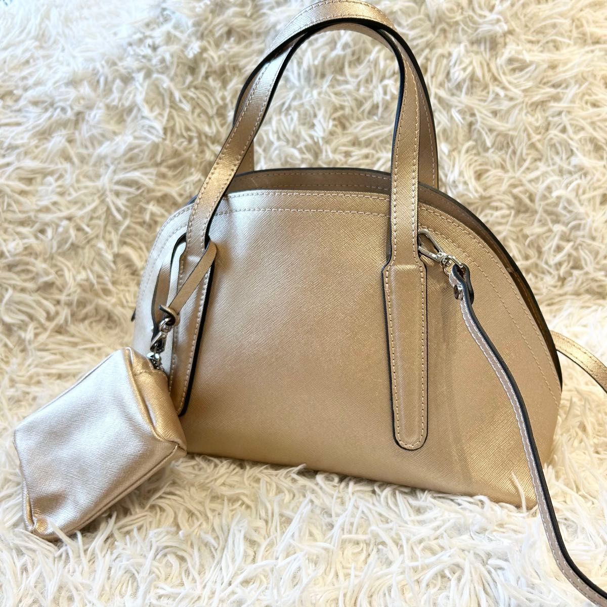 新品 GIANNI CHIARINI ジャンニキャリーニ ハーフムーンバッグ GIANNI CHIARINI ジャンニキアリーニ 2way ハーフムーン
