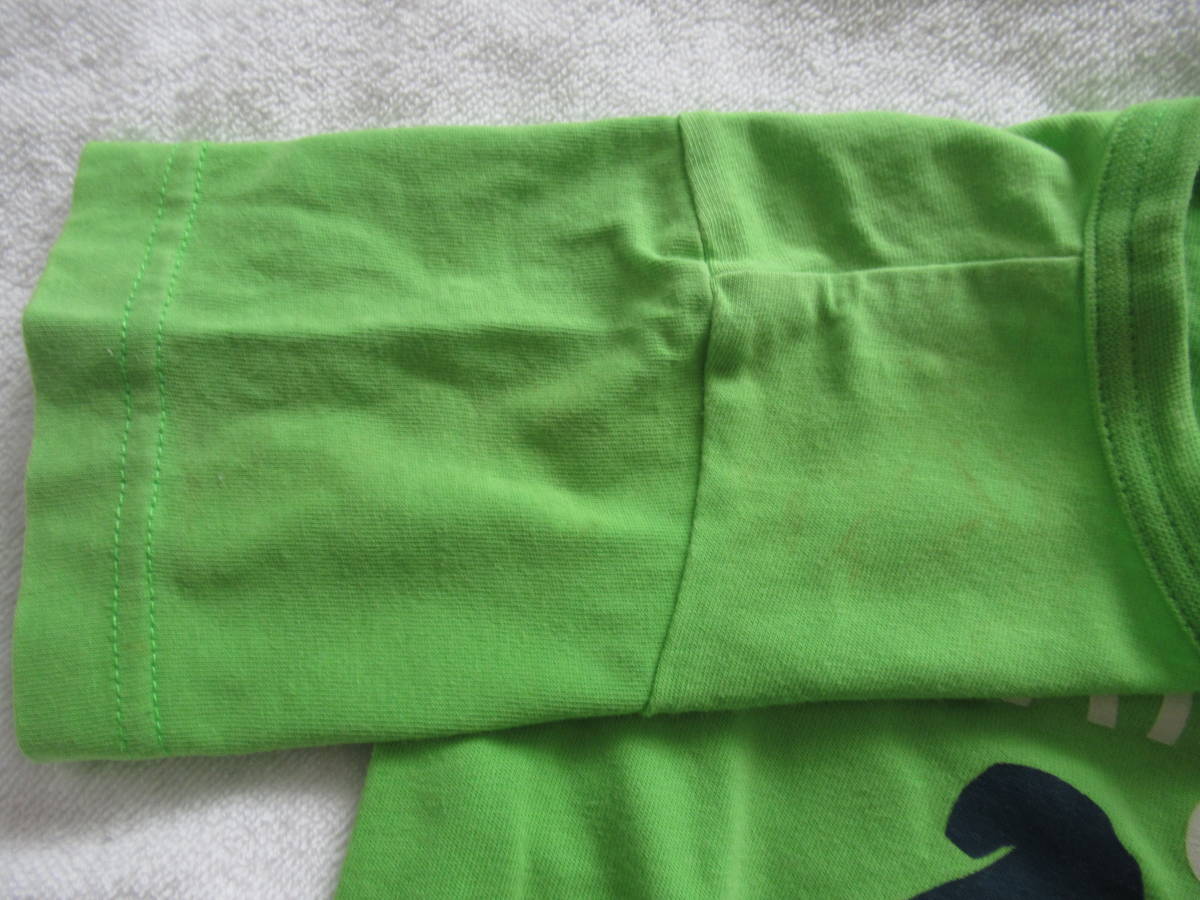 「SHOO LA RUE」130cm　黄緑半袖Tシャツ　「OLD NAVY」Sサイズ（130cm）グレー半袖シャツ（未使用）男の子　★2着セット　送料約200円込