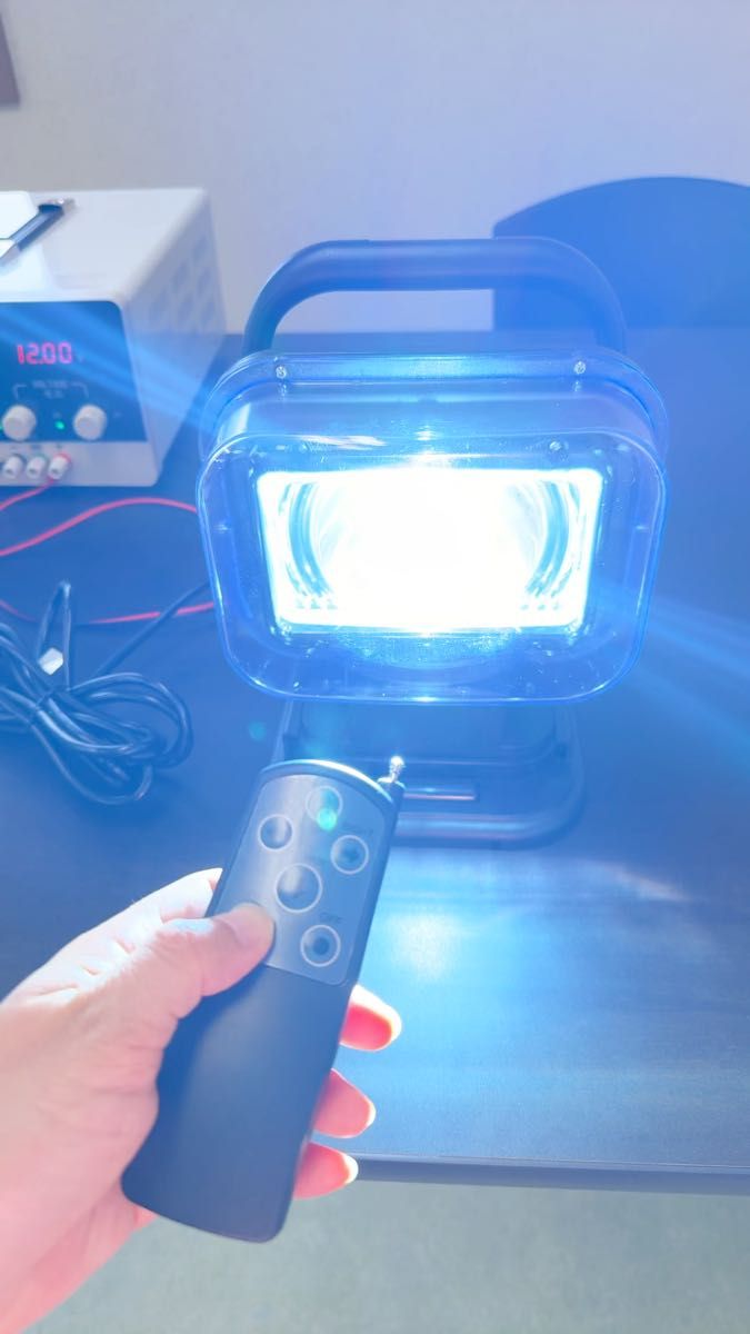 12V HID 55W リモコン付き サーチライト