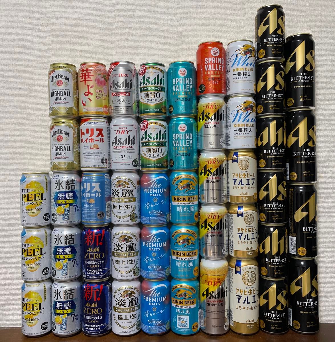 ビール、発泡酒、チューハイ等350ml 計48本 新品/酒 まとめ売り 約350ml×42本 500ml×6本 計48本|Yahoo