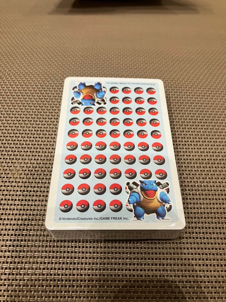 【未使用 希少 極美品】ポケモントランプ 青 シュリンク付き 未開封 ポケモントランプBLUE【未開封】|Yahoo!フリマ(旧PayPayフリマ)