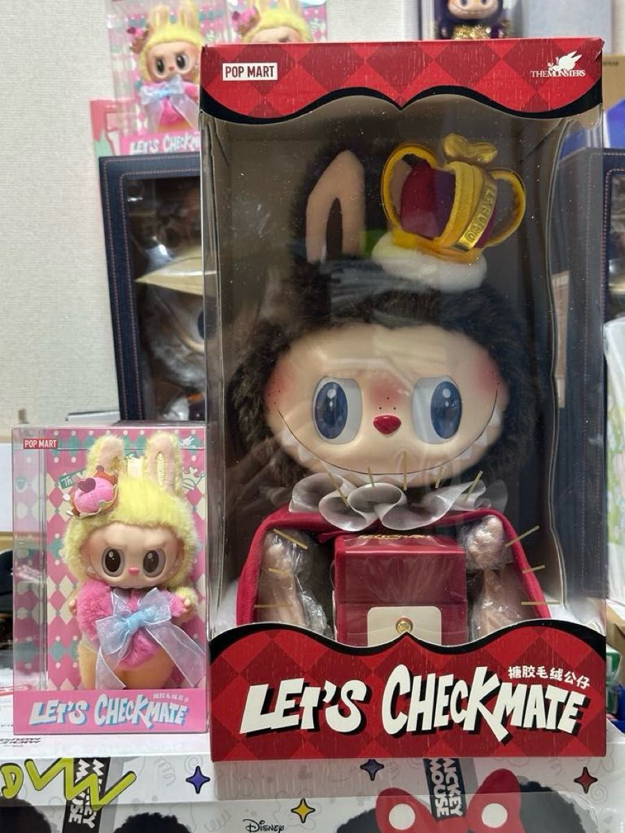 POP MART LET'S CHECKMATE ぬいぐるみ 2体セット THE MONSTERS Let's Checkmate ぬいぐるみ 2点セット|Yahoo