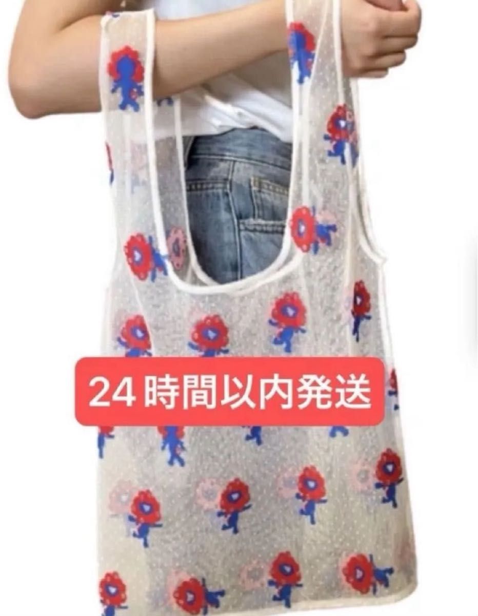 大阪万博EXPO ミャクミャクレースエコバッグ ファッションbag 7/19夜発送 ミャクミャクレースバッグ エコバッグ 未開封|Yahoo