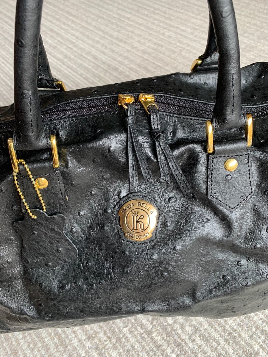 moda bella オーストリッチバッグ 旅行バング ボストンバッグ moda bella オーストリッチバッグ 旅行バング ボストンバッグ