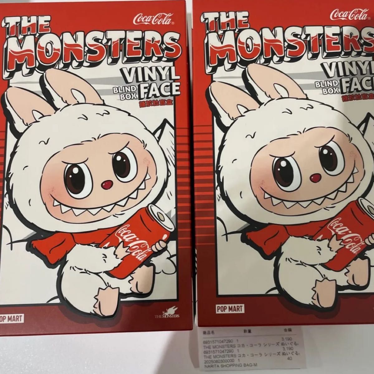 THE MONSTERS LABUBU ラブブ コカコーラ 2個セット POP MART THE MONSTERS コカコーラ Labubu ラブブ 2個セット