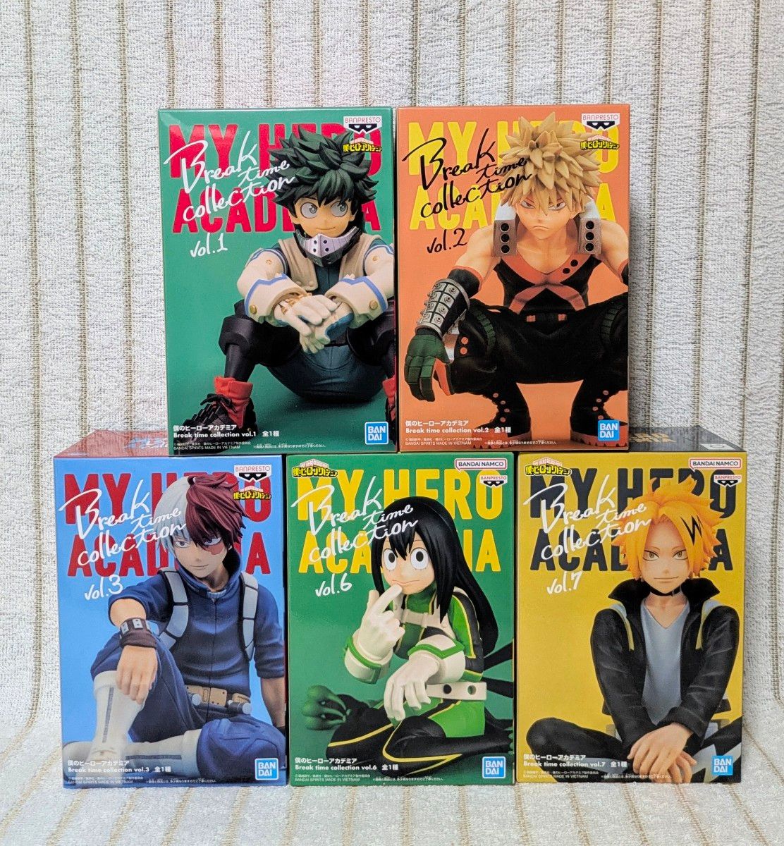 【未開封品】僕のヒーローアカデミア プライズフィギュア 5点セット 新品・未開封品】僕のヒーローアカデミア フィギュア 計5点