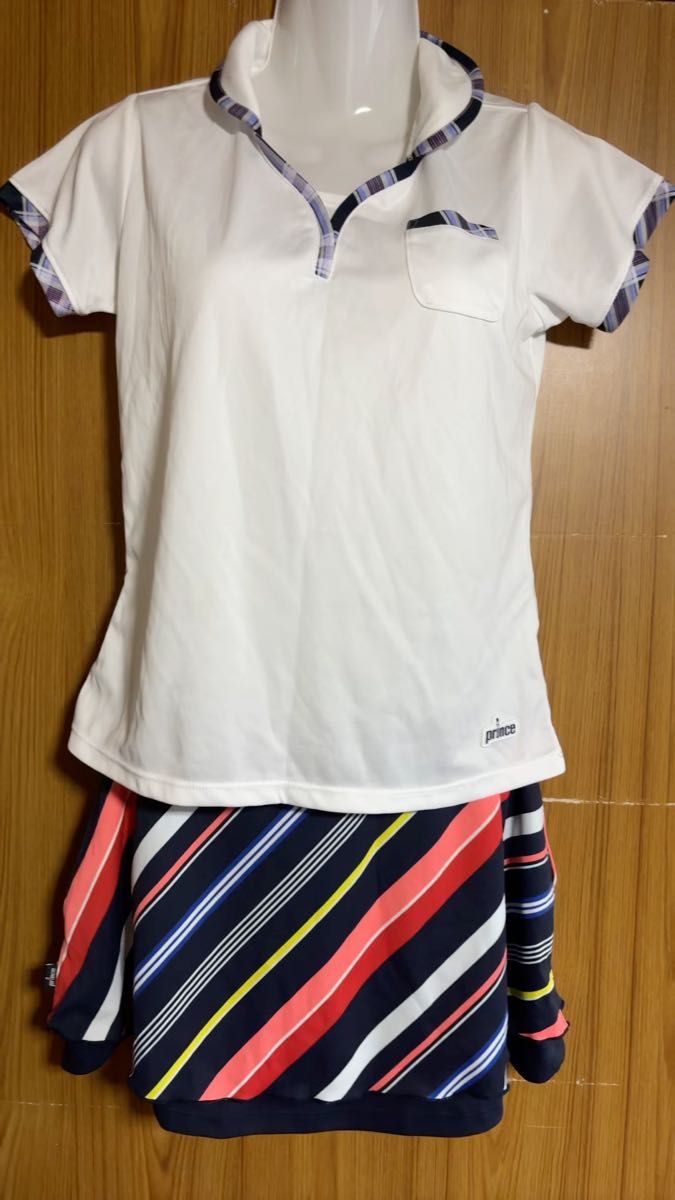 Prince テニスウェア スコート シャツ セットアップ レディース
