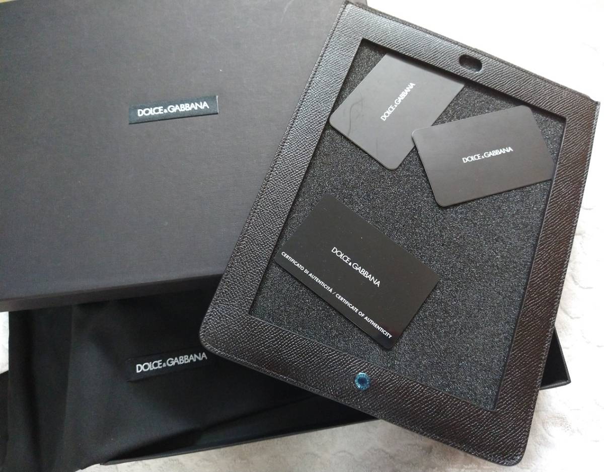 予約販売 未使用 ドルチェ&ガッバーナ ドルガバ 本革タブレットケース ipad イタリア製 ケース 予約販売 未使用 ドルチェ&ガッバーナ ドルガバ 本革タブレットケース ipad イタリア製 ケース