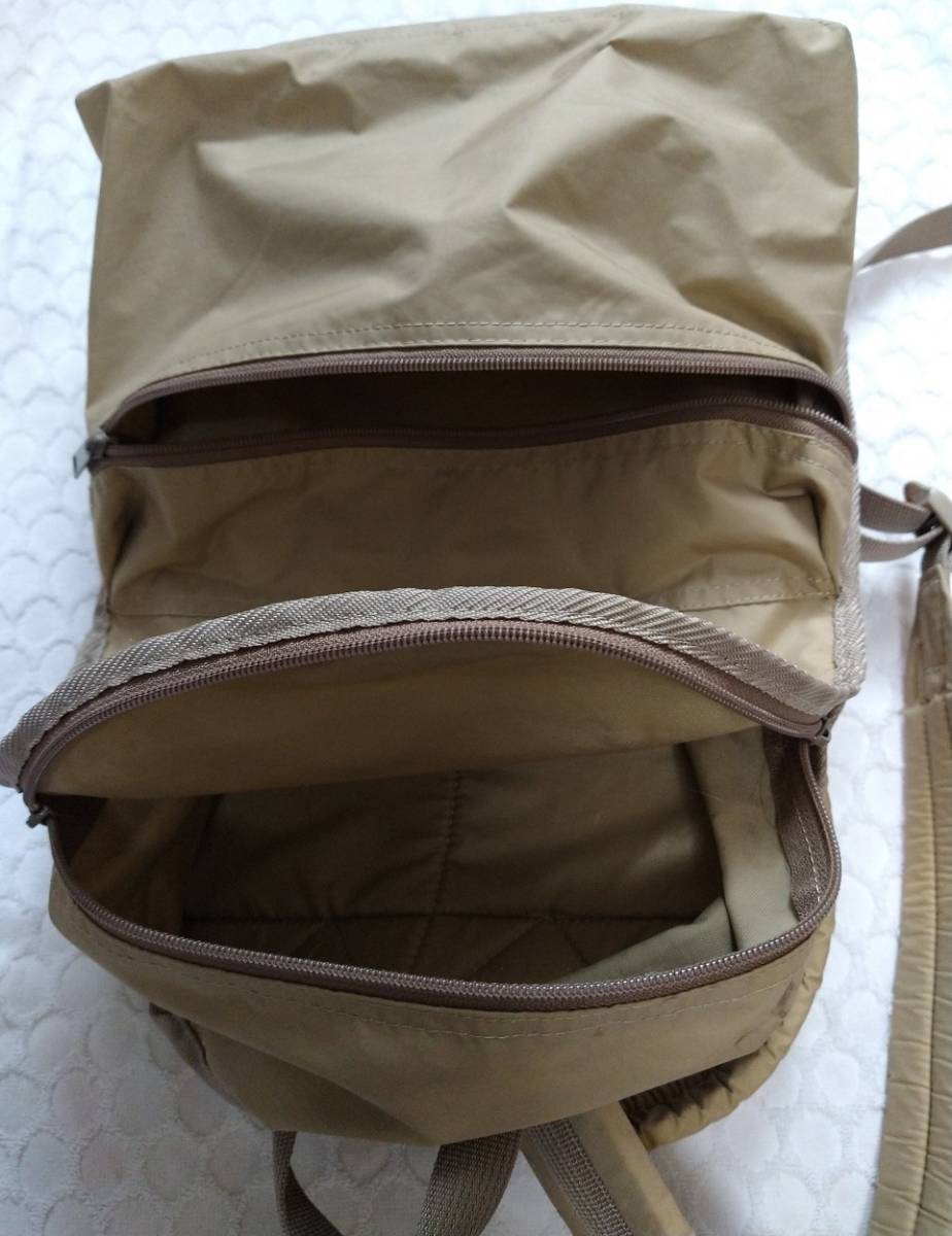 ヤフオク 無印良品 リュックサック 撥水性あり ベージュ ヤフオク 無印良品 リュックサック 撥水性あり ベージュ