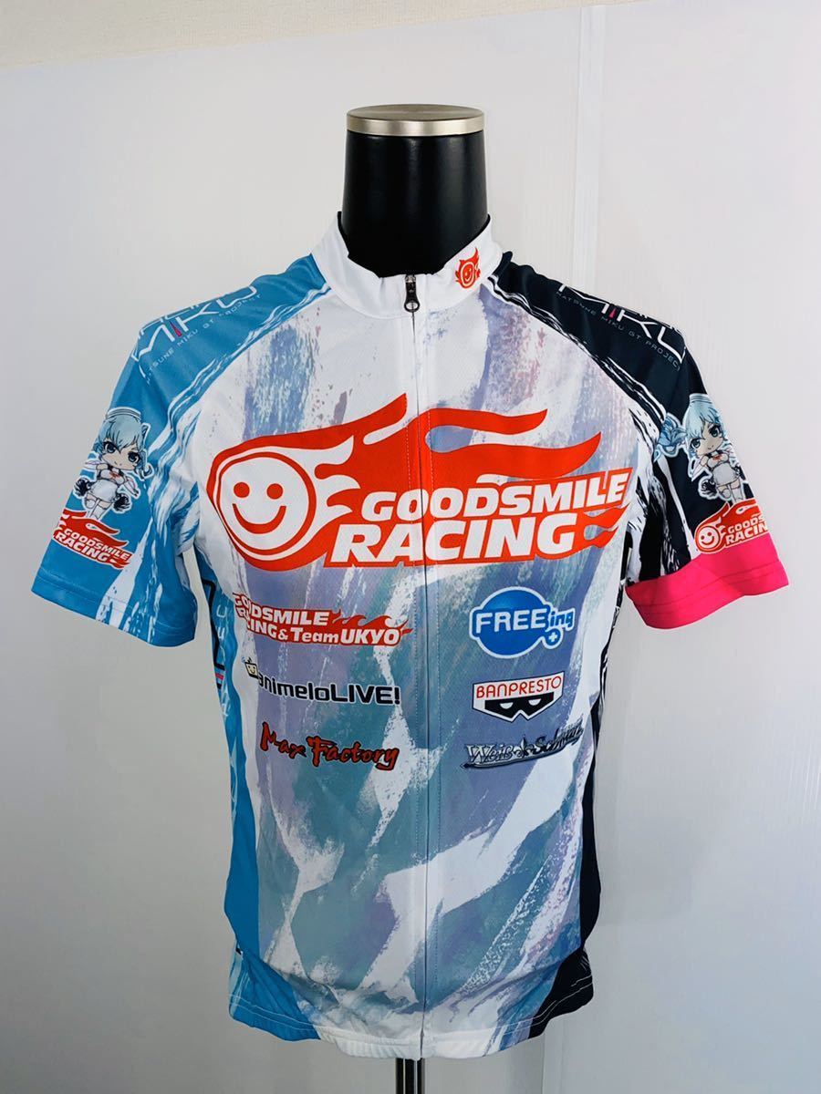 人気商品!】 希少 グッドスマイルレーシング 自転車□サイズXXL初音 【大注目】 レーシングミク2012Verサイクルタンクトップパンツ グッドスマイルレーシング ウエア