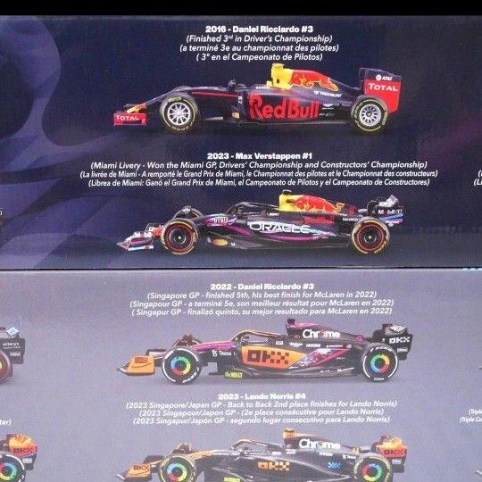 【新品】ブラーゴ レッドブル マクラーレン F1 12台セット 1/43 新品】ブラーゴ レッドブル マクラーレン F1 12台セット 1/43