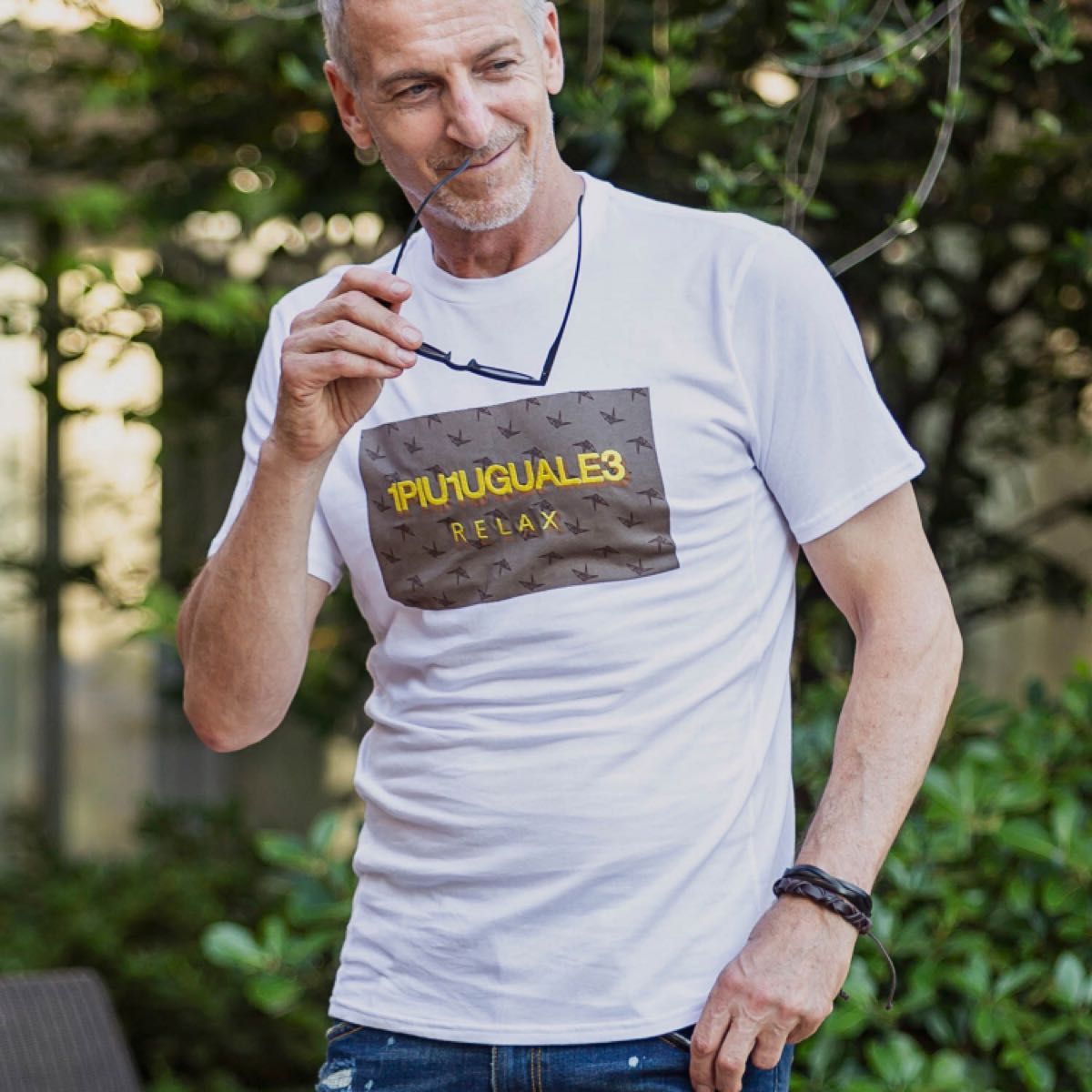 【1PIU1UGUALE3 RELAX】ボックス ロゴ 半袖 Tシャツ 1PIU1UGUALE3 RELAX】ボックスロゴ立体刺繍Tシャツ|Yahoo