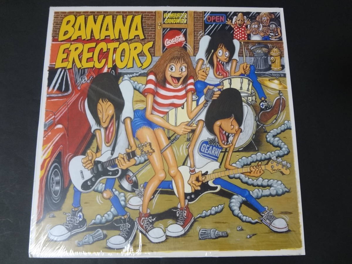 Yahoo!オークション - BANANA ERECTORS/s.t LP レコード ガ...