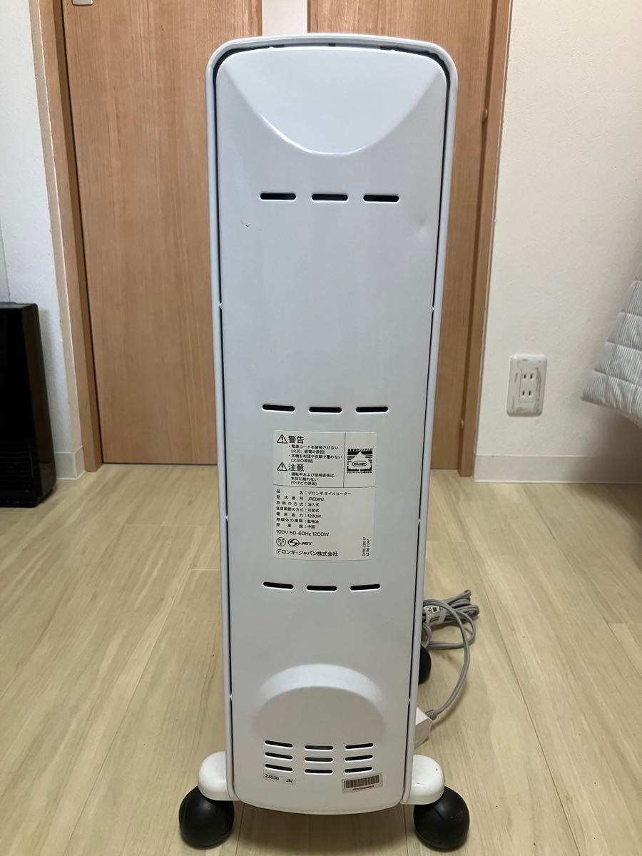⭐︎DeLonghi オイルヒーター ホワイト(美品) DeLonghi オイルヒーター ホワイト|Yahoo!フリマ(旧PayPayフリマ)