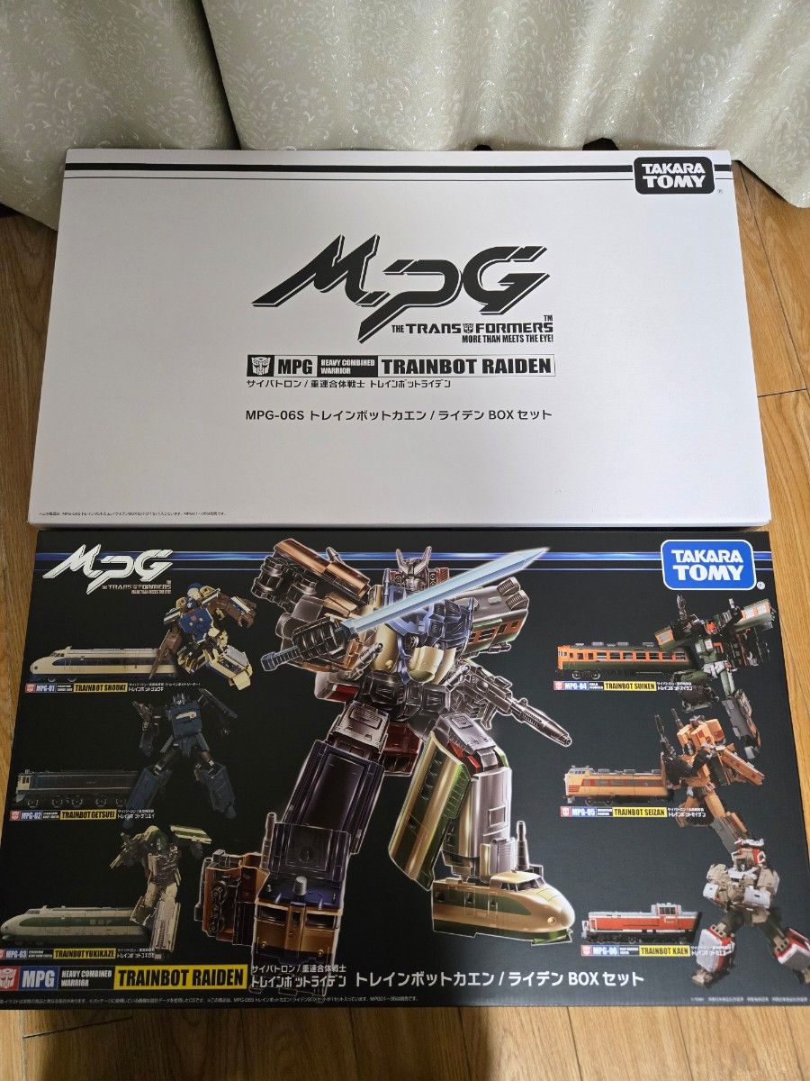 トランスフォーマー MPG ライデン 6体セット トランスフォーマー トレインボット MPG ライデン BOX 6体セット