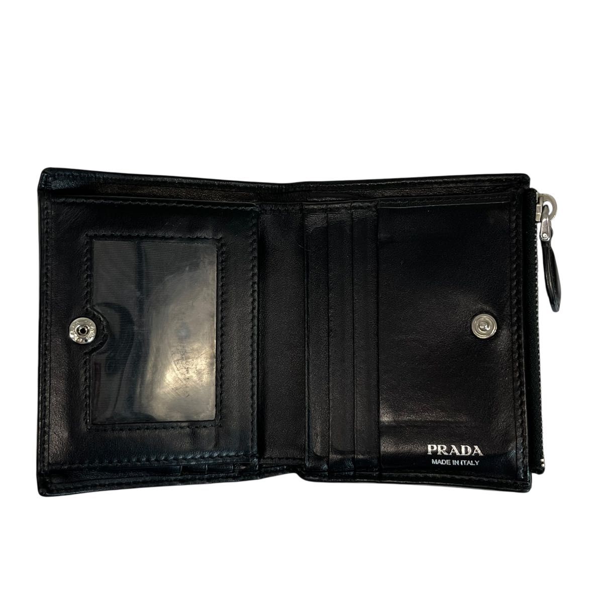 【PRADA】 プラダ 二つ折り財布 カードケース 希少】PRADA プラダ 二つ折り財布 コインケース カードケース